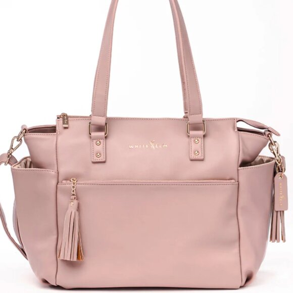 White Elm! Brand New With Tags Gemini Convertible Backpack - Dusty Rose - Picture 1 of 10